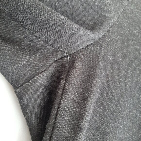 THEORY Taye K Jackson Comfy Stretch Skinny Trousers Dress Pants Gray Sz 10 - Picture 10 of 16